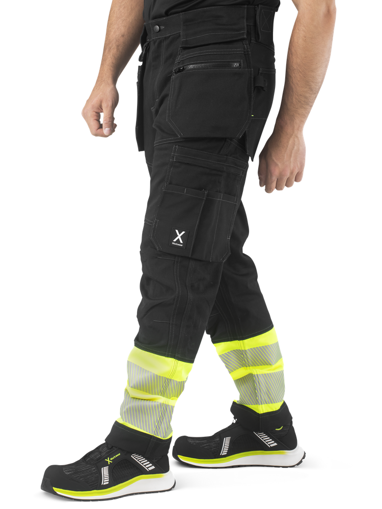 X Cell Work Pant Klass 1 Arbetsbyxa Stretch & Varsel X Workwear